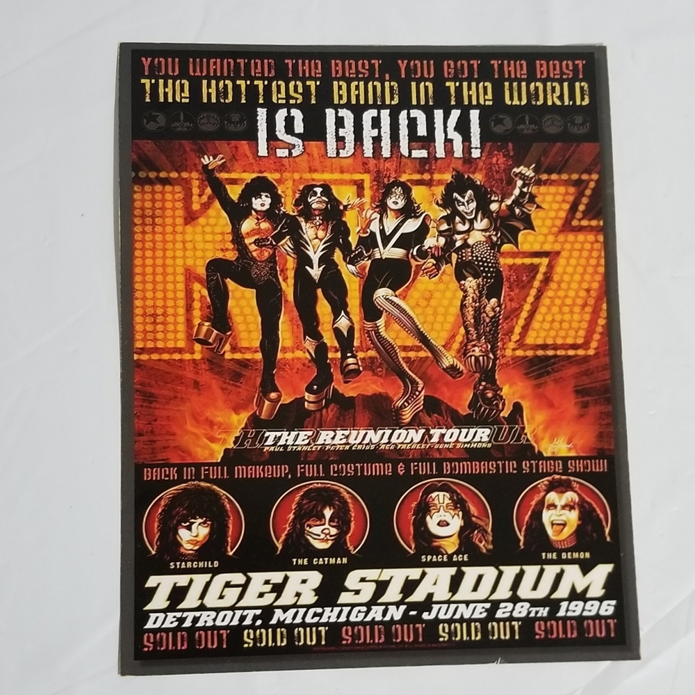 KISS POSTER LOT OF 2